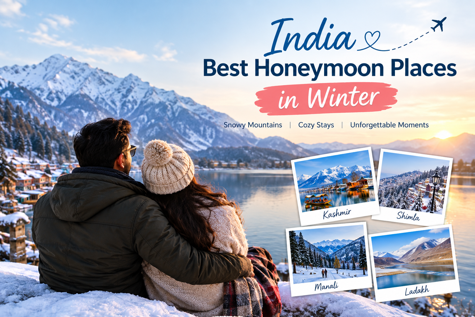 best honeymoon places in India in winter